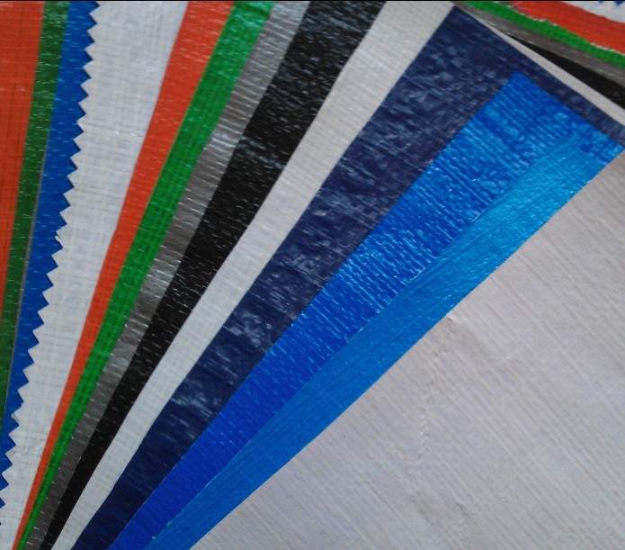 orange blue PE tarpaulin readymade sheet w... Made in Korea